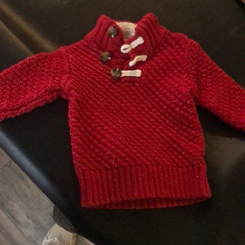 Red sweater